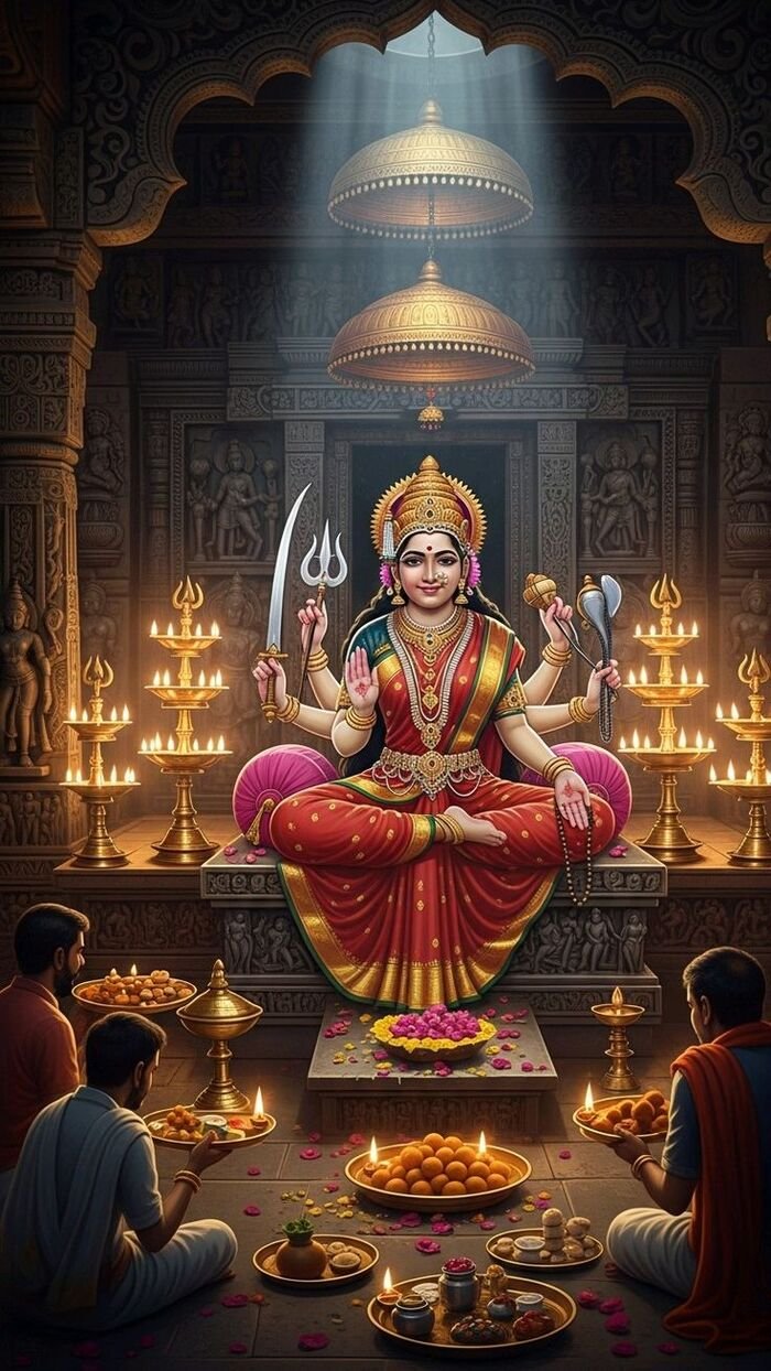 amman god images religious artwork