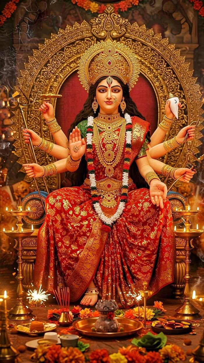 amman god images spiritual art