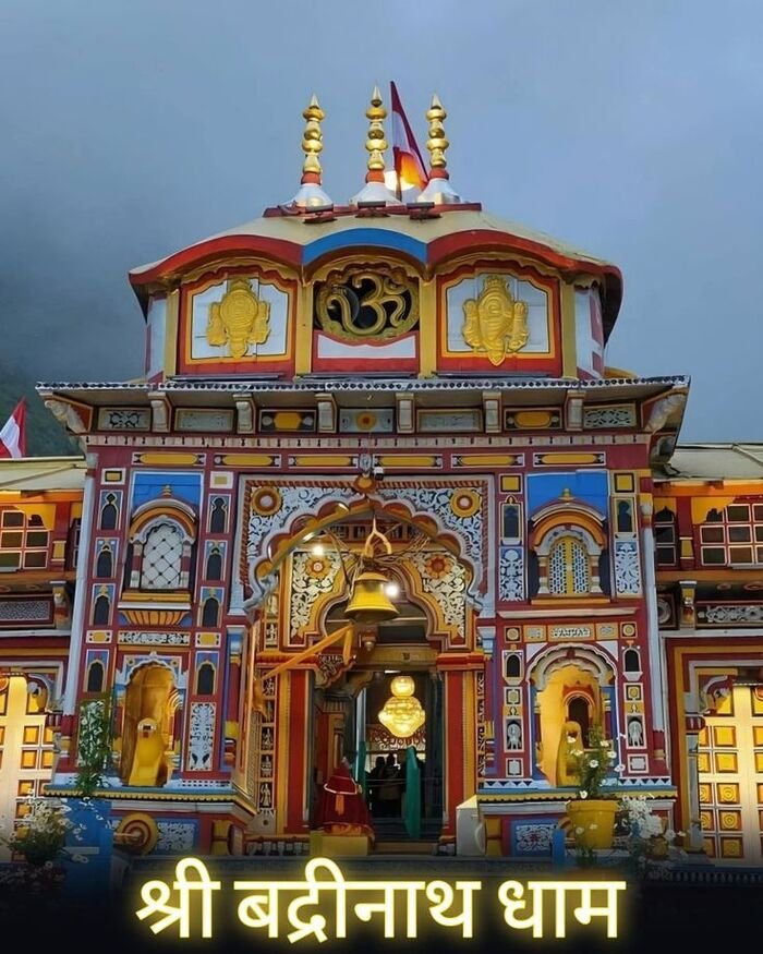 badrinath god images devotional illustration style