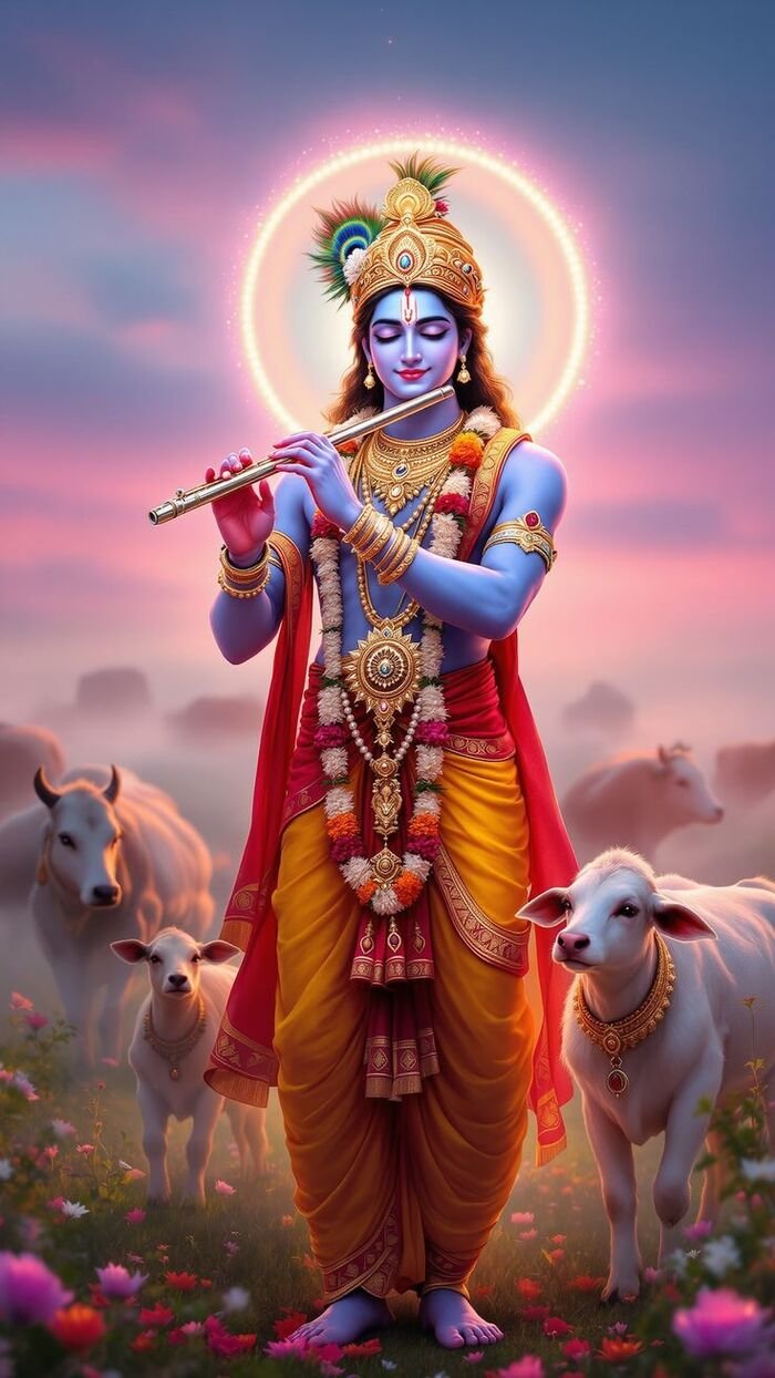 cute god images flat design 2d