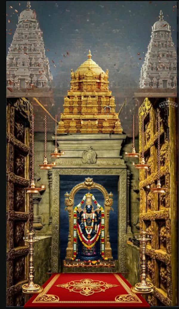 divine perumal light effect images