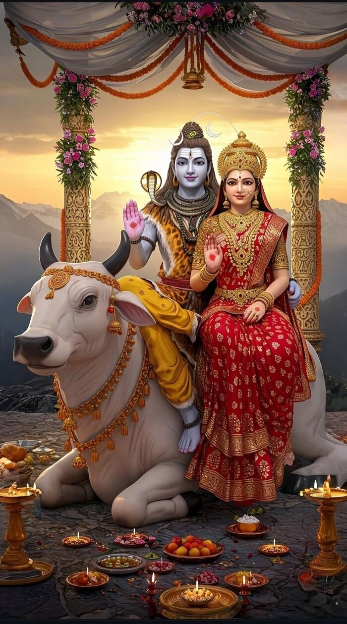 god and goddess images flat 2d