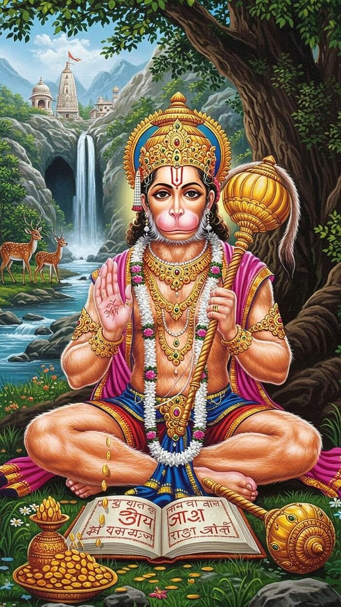 god anjaneya images 2d