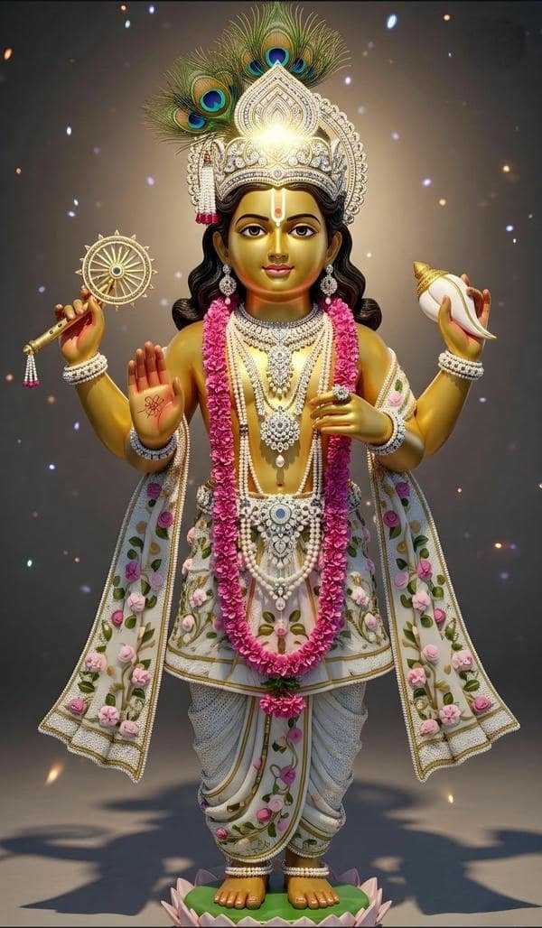 lord govinda iconic statue pictures