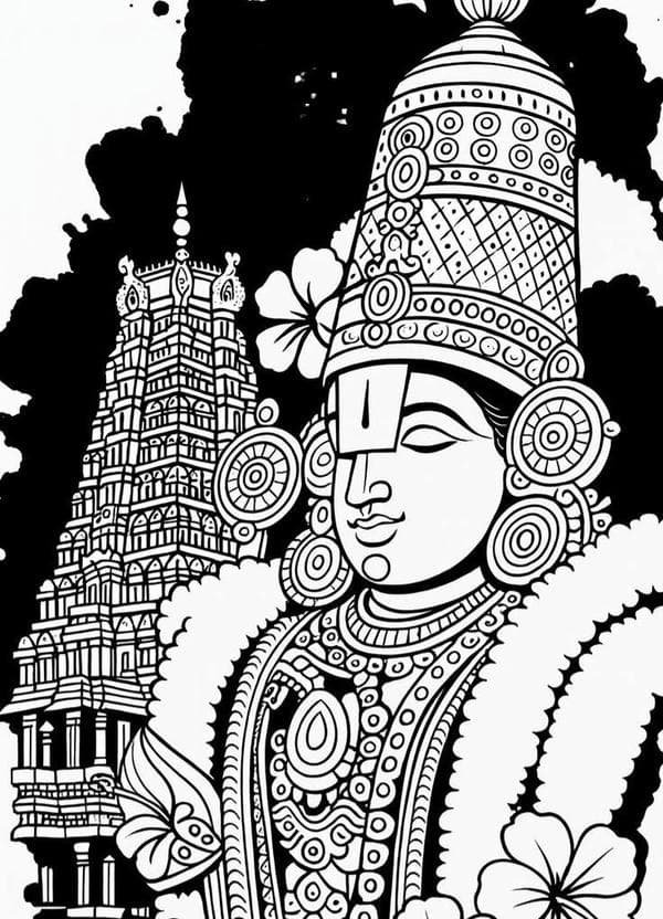 lord govinda traditional indian art