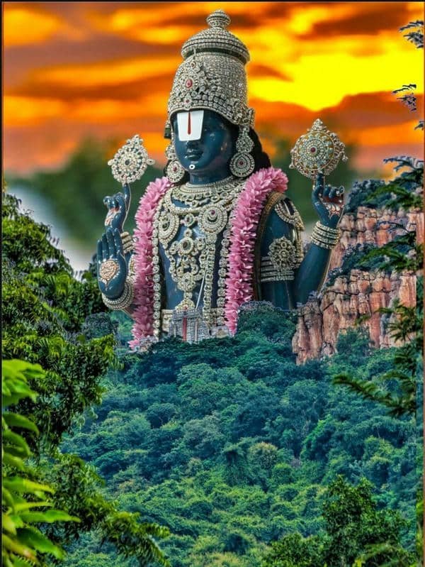 lord perumal lotus feet pictures