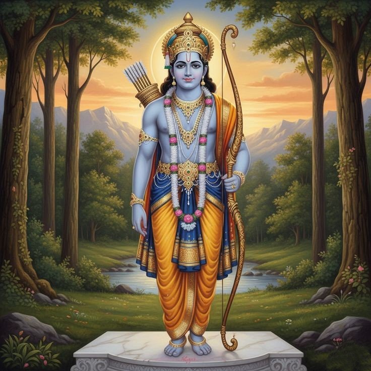 lord rama killing ravana art