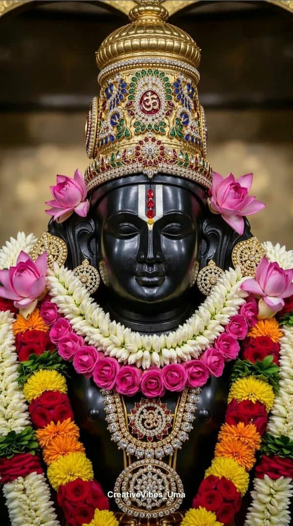 lord venkateswara perumal digital art