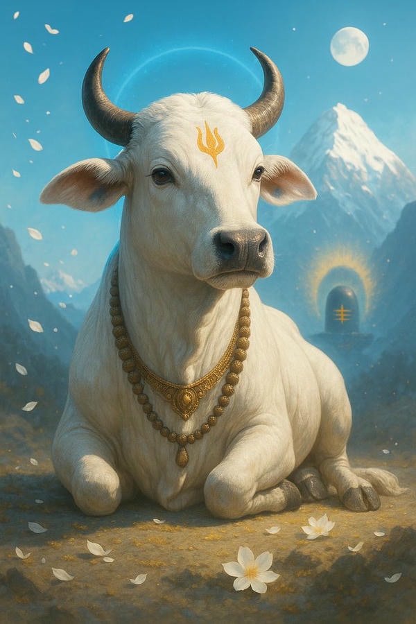 sacred nandi idol golden images