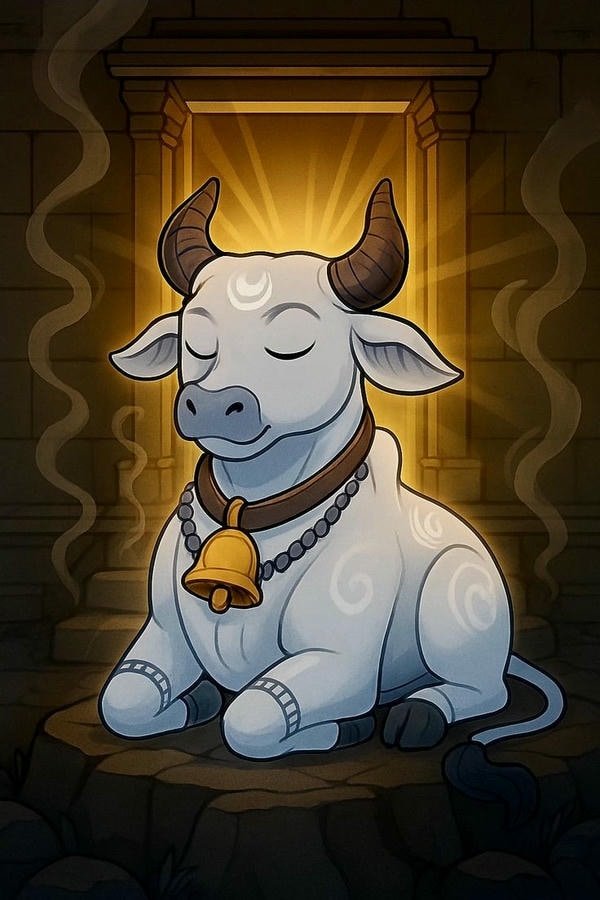 shiva vahana nandi bull photos