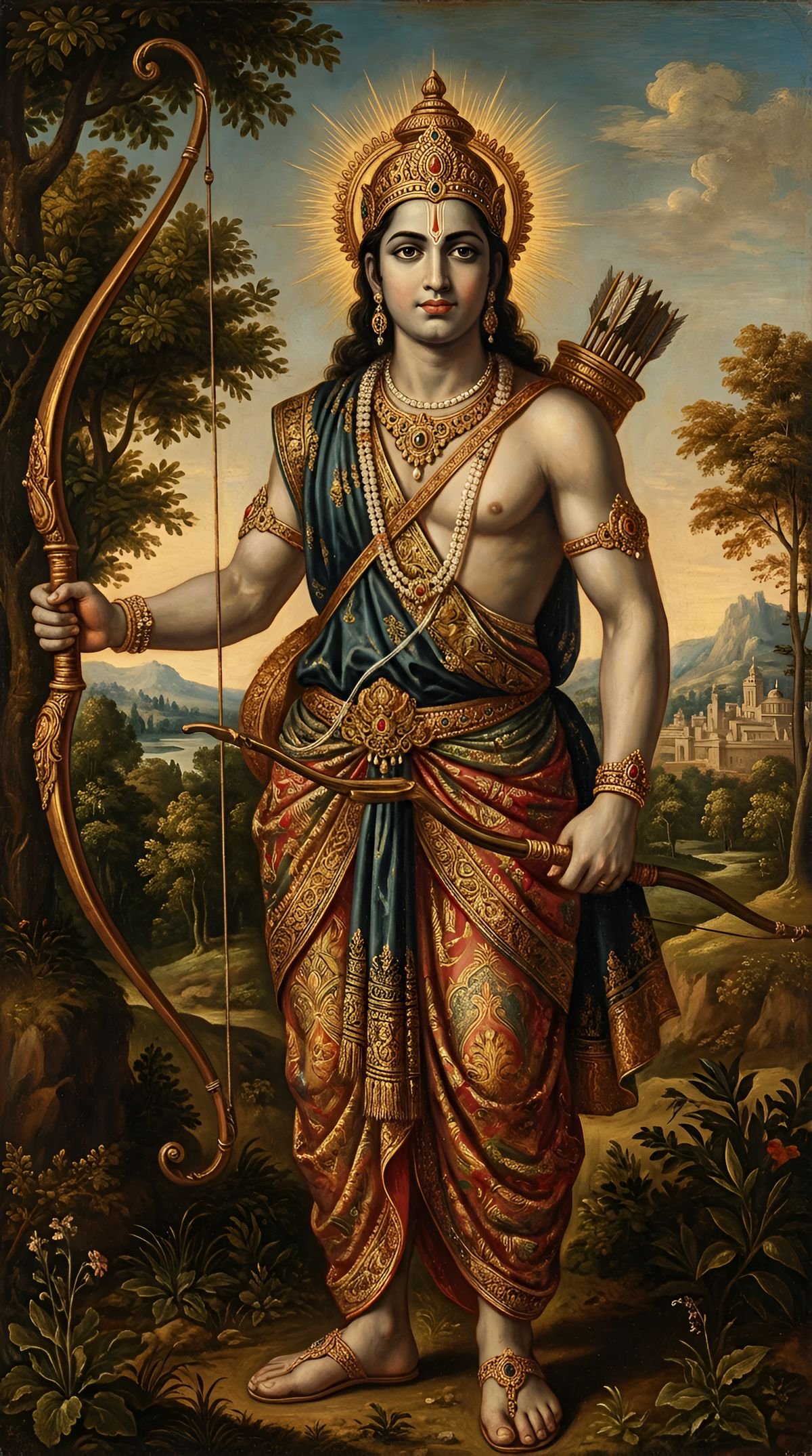 shri ram digital art collection