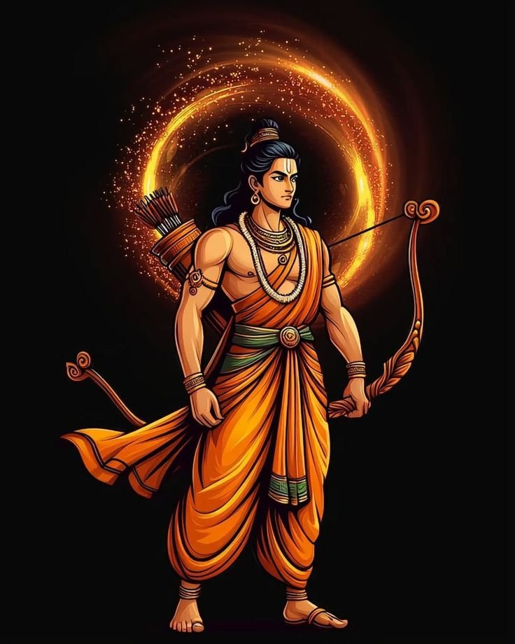 shri ram portrait for altar